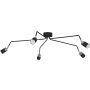 Milagro JOKER BLACK MLP1341 Stropná lampa 5x8W/GU10 IP20