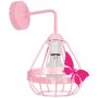 Milagro KAGO PINK MLP4926 Stena svietidlo 1x60W/E27 IP20