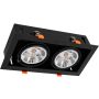 Milagro PLAZA ML4742 Vstavané downlight svetlo 2x12W/GU10/ES111