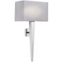 Endon MORETO MORETO-1WBCH Stena svietidlo 1x60W/E14 IP20