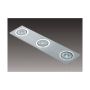 Italux DOWNLIGHTS MQ71815-3B Vstavané downlight svetlo 3x1W/LED