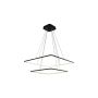 Milagro NIX BLACK ML518 Závesná lampa 2x50W/LED 3500LM