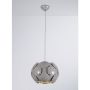 Italux SANTINA GREY P0317-01S-U1GM Závesná lampa 1x26W/E27
