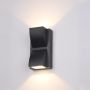 Italux EDGAR PL-437B Stena svietidlo 2x6W/LED 120LM IP54