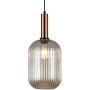 Italux ANTIOLA PND-5588-1L-BRO+AMB Závesná lampa 1x40W/E27 IP20