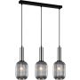 Italux ANTIOLA PND-5588-3M-SC+SG Závesná lampa 3x40W/E27 IP20