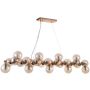 Italux CABELLA PND-5252-A-25-GD-CGN Závesná lampa 25x28W/G9 IP20