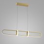 Italux CERRILA PND-29772750-1A-GD Závesná lampa 1x31,2W/LED 3000K 1300LM IP20