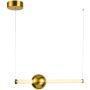 Italux HALLING PND-16357-CB-1 Závesná lampa 1x13,3W/LED IP20