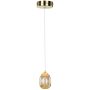 Italux HUELTO PND-22112132-1A-CHPN Závesná lampa 1x4,8W/LED 3000K 290LM IP20