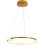 Italux LOZANNA PND-20112035-1A-GD Závesná lampa 3+1x36W/LED 3000K 2100LM IP20