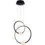 Italux LOZANNA PND-20112035-2B-BL Závesná lampa 2+2x44,8W/LED 3000K 2420LM IP20
