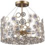 Italux NARDO PNPL-33064-5-CH.G Závesná lampa 5x40W/E14 IP20