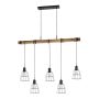 Italux PONTE PND-4290-5-L Závesná lampa 5x60W/E27