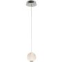 Italux ROSARIO PND-12220121-1A-CR Závesná lampa 1x4,2W/LED 3200K 280LM IP20
