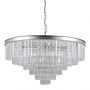 Italux VERDES PND-44372-14A-SLVR-BRW Závesná lampa 14x40W/E14 IP20