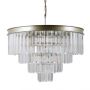 Italux VERDES PND-44372-8-CHMP-GLD Závesná lampa 8x40W/E14 IP20