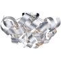 Dar Lighting RAWLEY RAW0450 Stropná lampa 4x25W/G9 IP20