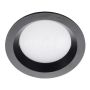 Lumifall SANTOLED SANTOLED 175 CZARNA Vstavané downlight svetlo 1x15W/LED 1200LM IP44