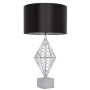 Cosmolight CARACAS T01960CH Stolná lampa 1x40W/E27