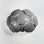 Italux SANTINA GREY W0317-01S-U1GM Stena svietidlo 1x42W/G9