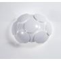 Italux SANTINA WHITE W0317-01A-T5E0 Stena svietidlo 1x26W/E27