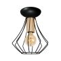 Milagro WILL BLACK MLP4189 Stropné svietidlo 1x60W/E27