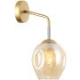 Italux BORGO WL-30843-1 GD+AMB Stena svietidlo 1x40W/E27 IP20