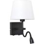 Italux NORTE WL-1122-2-BL-BM-RO-WH Stena svietidlo 2x60W, 3W/E27, LED 3000K 350LM IP20