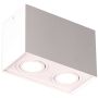 Maxlight BASIC SQUARE C0088 Natáčané downlight svetlo 2x50w/gu10 ip20