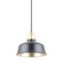Zuma Line MENSA A8063-BK Závesná lampa 1x40W/E27 IP20