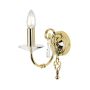 Elstead Lighting AEGEAN AG1-POL-BRASS Stena svietidlo 1x60W/E14