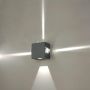 Elstead Lighting AGNER AGNER-4W Stena svietidlo 4x60W/LED IP54