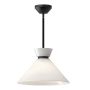 Elstead Lighting Halston ALM-HALSTON-P-M-BK Závesná lampa 1x60W/E27 IP20