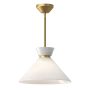 Elstead Lighting Halston ALM-HALSTON-P-M-GD Závesná lampa 1x60W/E27 IP20