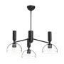 Elstead Lighting Jude ALM-JUDE3-MB-CL Žiarovka 3x60W/E27 IP20