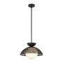 Elstead Lighting Perth ALM-PERTH-P-BK Závesná lampa 1x60W/E27 IP20