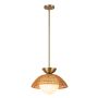 Elstead Lighting Perth ALM-PERTH-P-GD Závesná lampa 1x60W/E27 IP20
