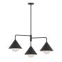Elstead Lighting Remyck ALM-REMYCK3-BK Žiarovka 3x60W/E27 IP20