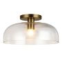 Elstead Lighting Sylvia ALM-SYLVIA-SF-BG-CL Stropná lampa 1x60W/E27 IP20