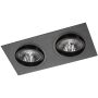 Lumifall ALCAZAR BB LMF.AZ142BB Vstavané downlight svetlo 2x75W/G53 IP20