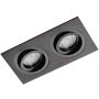 Lumifall ALCAZAR BB LMF.AZ542BB Vstavané downlight svetlo 2x50W/GX5,3 IP20