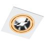 Lumifall ALCAZAR LMF.AZ141WG Vstavané downlight svetlo 1x50W/G53/AR111 IP20