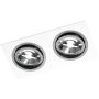 Lumifall ALCAZAR LMF.AZ142WB Vstavané downlight svetlo 2x50W/G53