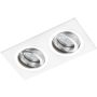 Lumifall ALCAZAR LMF.AZ542WC Vstavané downlight svetlo 2x50W/G5,3/MR16