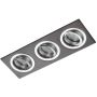 Lumifall ALCAZAR LMF.AZ543BC Vstavané downlight svetlo 3x50W/G5,3/MR16