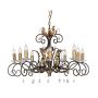 Elstead Lighting AMARILLI AML10-BRONZE Žiarovka 10x60W/E14