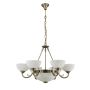 Maytoni Herbert ARM015PL-09BZ Závesná lampa 9x60W/E27 IP20