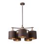 Elstead Lighting BALANCE BALANCE5-BRPB Žiarovka 5x60W/E27