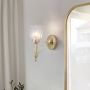 Elstead Lighting CARROLL BATH-CARROLL1-PB Stena svietidlo 1x40W/G9 IP44